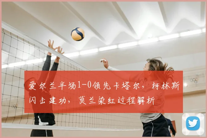 爱尔兰半场1-0领先卡塔尔,柯林斯闪击建功,莫兰染红过程解析